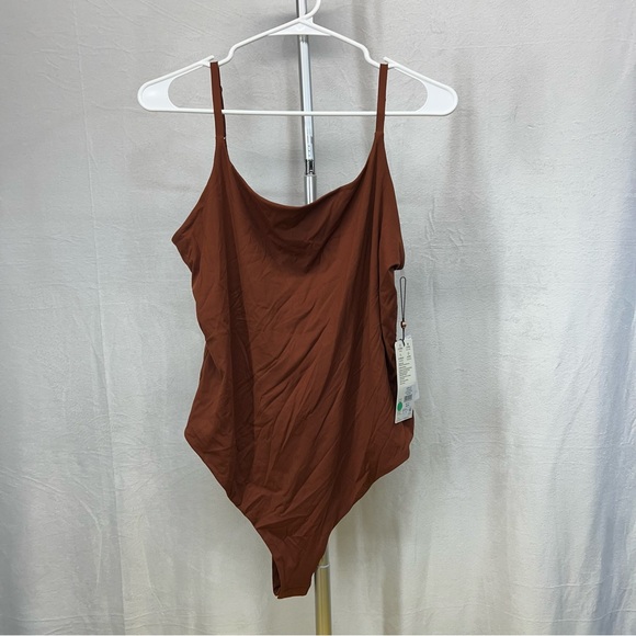 Calia Other - Calia Inspire‎ Red Brown Women's Lite Cami Bodysuit xxl